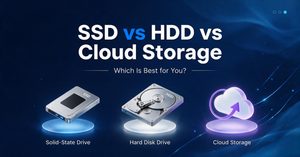 Read more about the article SSD vs HDD vs Cloud Storage: Which Is Best for You?